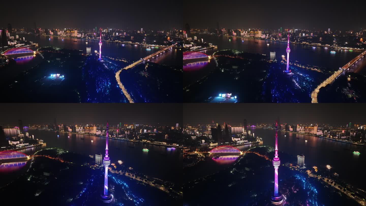 4K武汉城市夜景