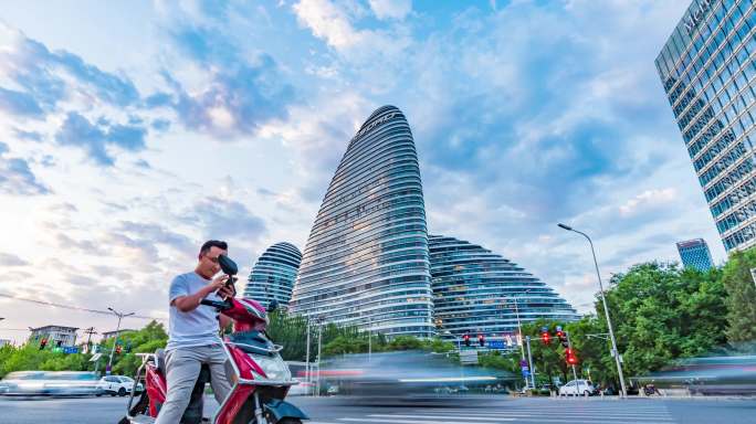 北京望京soho延时