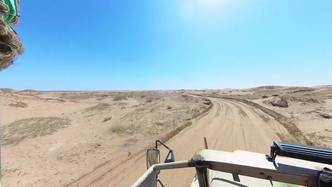 进入内蒙古阿拉善腾格里沙漠平面视频