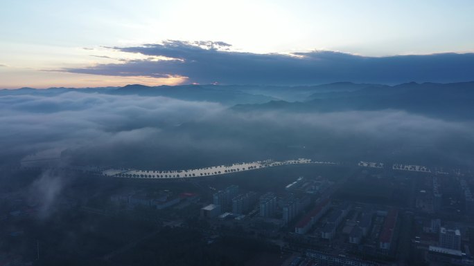 山西 沁源县 日出 穿云 4K25P