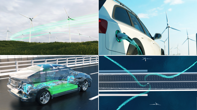 【4K 】新能源自动驾驶