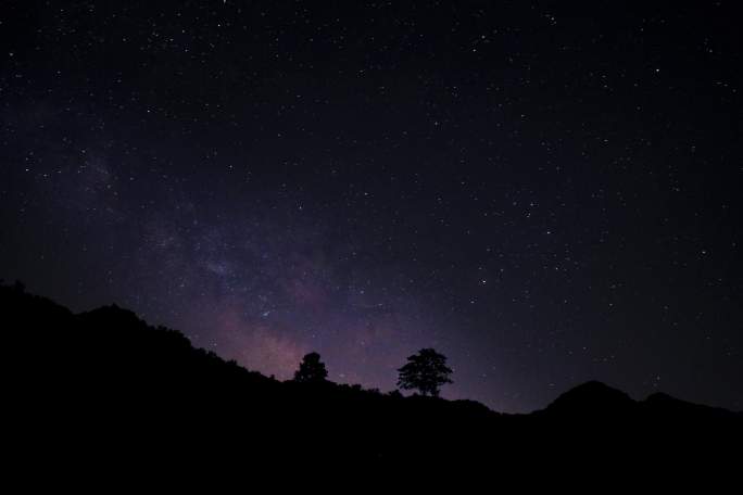 阜平城南庄星空延时