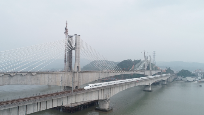 建设中的福建乌龙江大桥