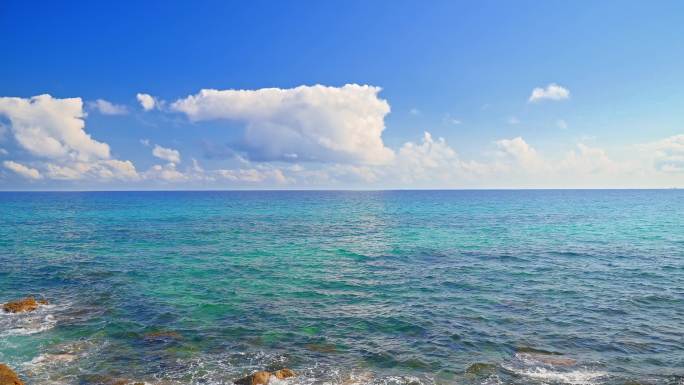 碧海蓝天大海自然风景