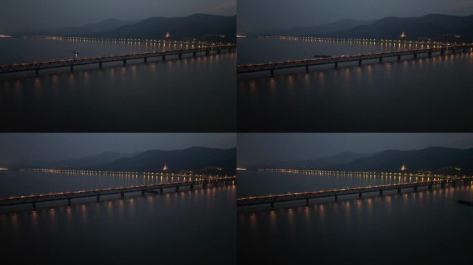 杭州钱塘江大桥延时