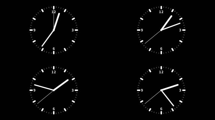 钟表转动-alpha通道（12点到3点）