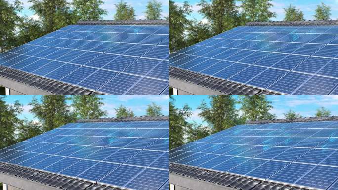 新能源光伏发电太阳能板