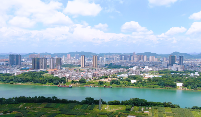 横县横州市航拍