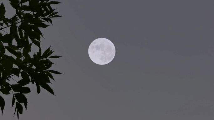 月亮延时摄影合集
