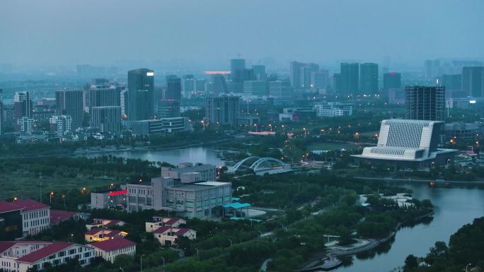 城阳夜景