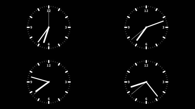 钟表转动-alpha通道（6点到9点）