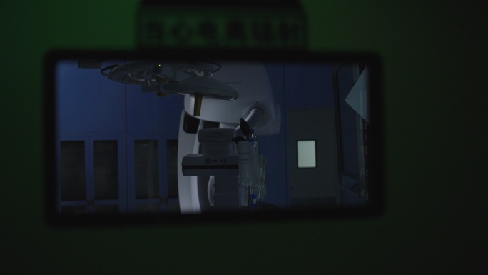 放射介入科 手术室空镜 铅衣光影实拍
