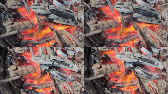 碳 炭火 木炭 烤火 火 热量 燃烧火焰