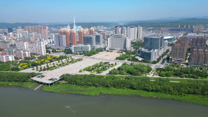 抚顺市 人民广场 雷锋大剧院 恒大广场