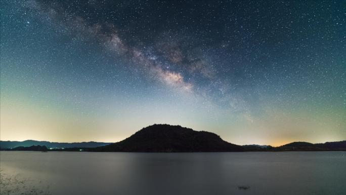 云南海峰湿地公园星空延时