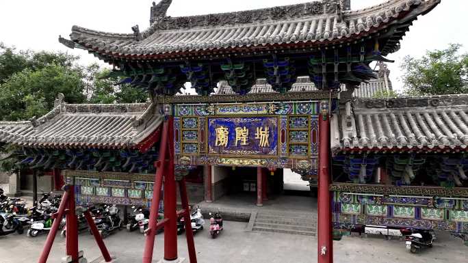 绛州城隍庙楼牌