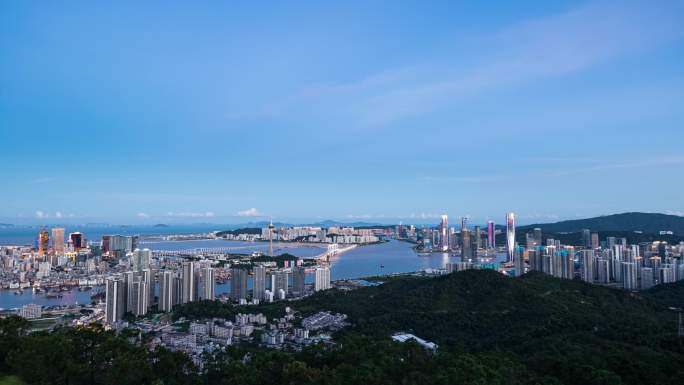 澳门/香洲/横琴/珠海城市地标建筑航拍