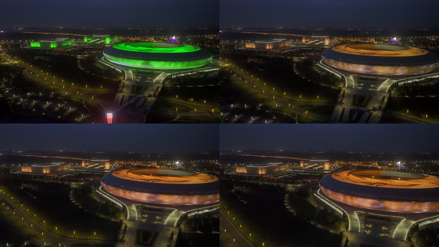 成都东安湖大运会宣传片世界大运公园体育馆