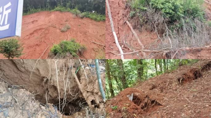 山体裂缝地质改化自动化监测点 撤离安置点