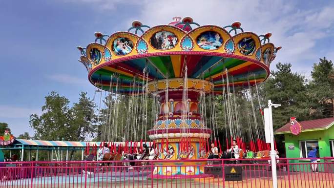 儿童游乐园暑假亲子欢乐游乐场互动笨熊乐园