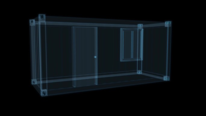移动板房 简易活动板房工人宿舍科幻透明