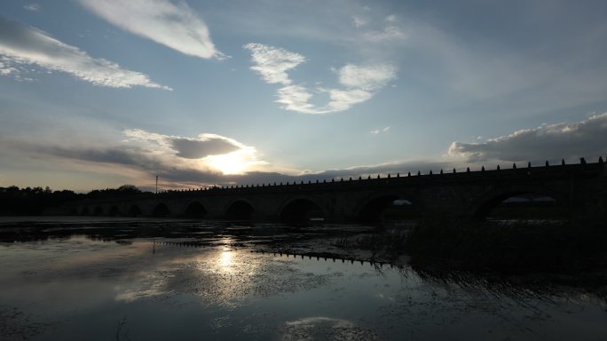 序列 05北京丰台卢沟桥夕阳延时