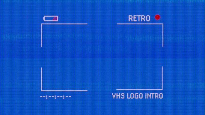 复古VHS标志介绍