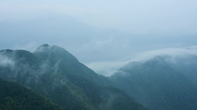 山川山脉山峰高山云海云雾