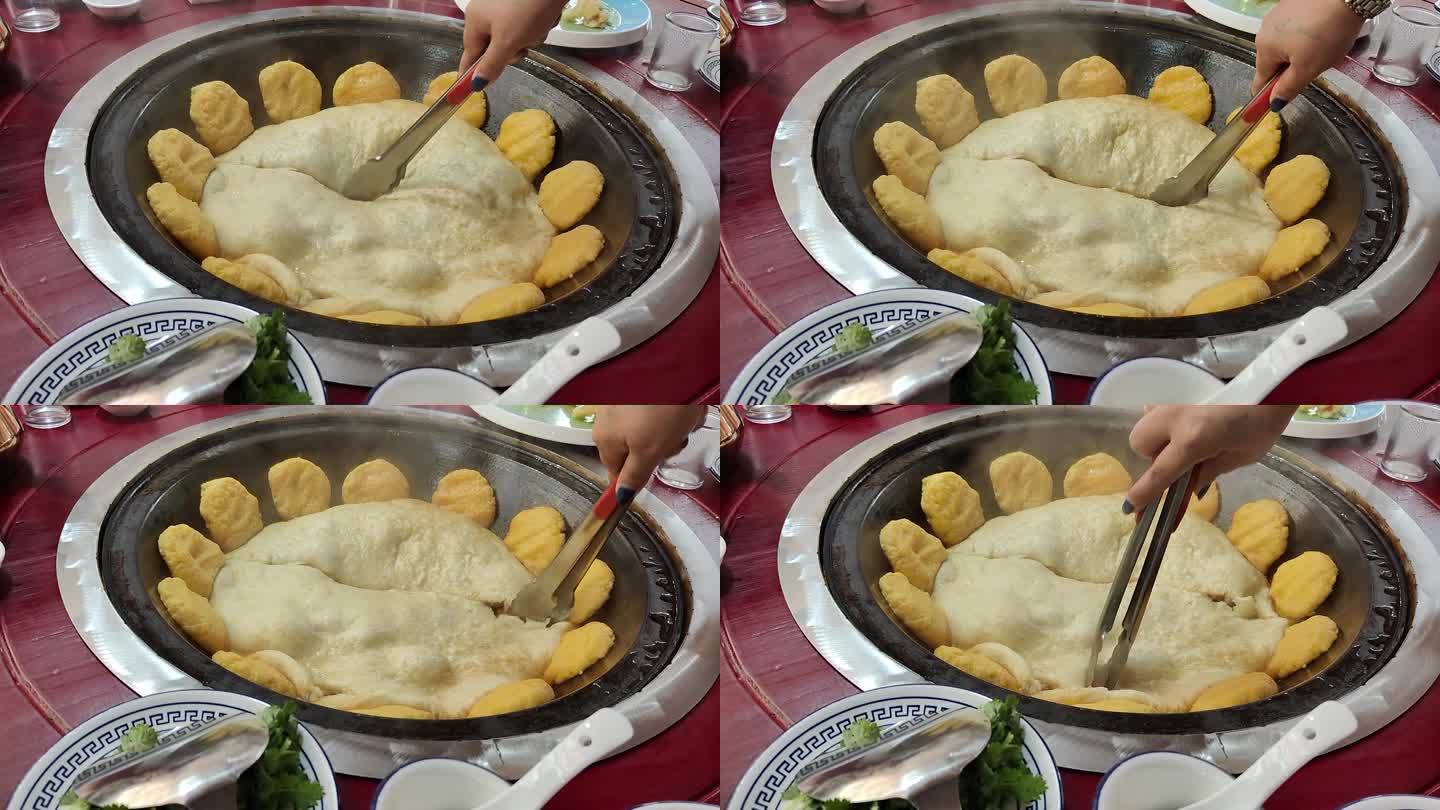 铁锅炖大鹅 盖被 东北 卤菜
