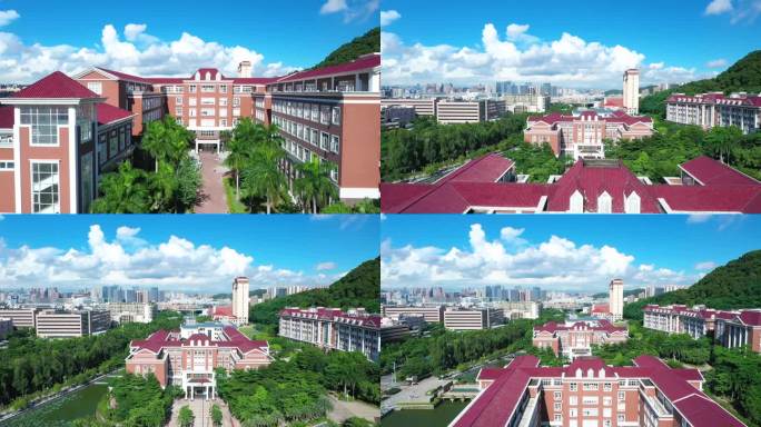 大学环境、唯美校园、 校园空境、大学建筑