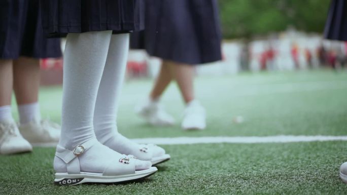 校园转圈圈  小学课外活动 小学生游戏