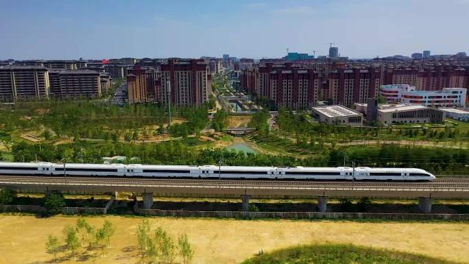 雄安容东片区最新夏季地标航拍