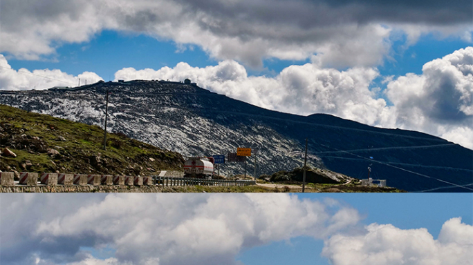 西藏空景延时 云 4k 25p