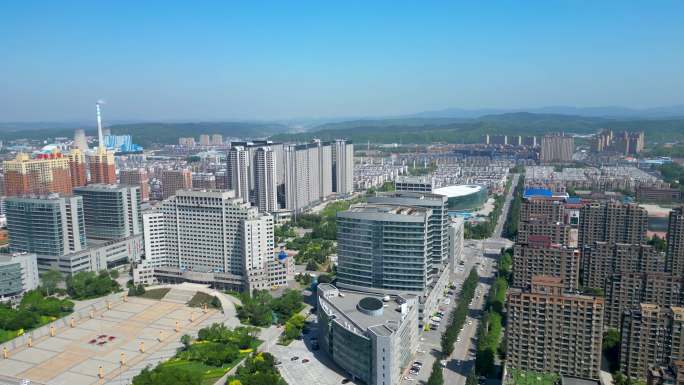 抚顺市 人民广场 雷锋大剧院 恒大广场