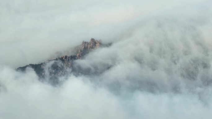 青岛崂山平流雾合集