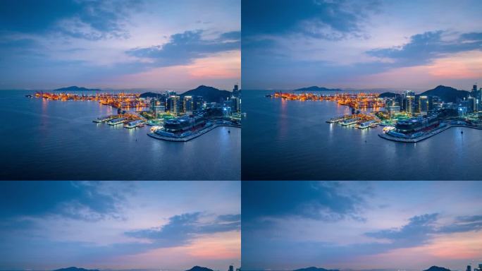 深圳港口夜景