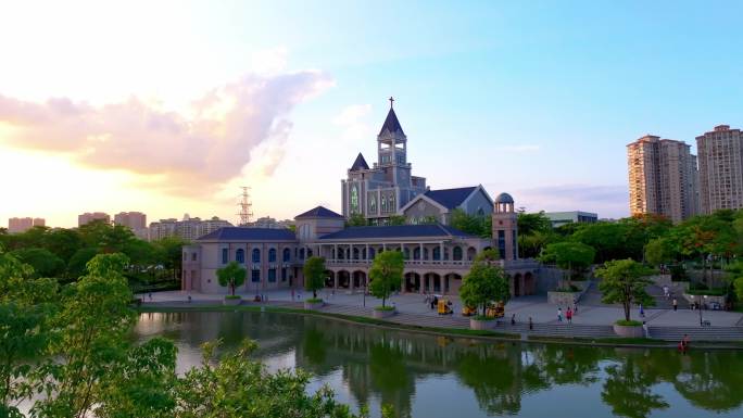 惠州惠城鹿江公园基督教堂