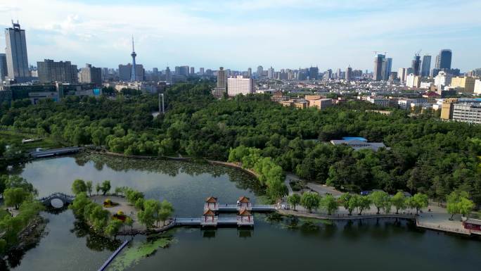 长春市 文化广场 广播电视塔 新民广场