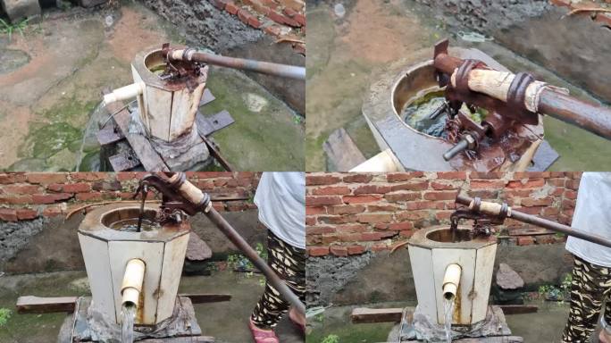 深水井手动抽水器水泵压力抽水泵家庭抽水泵