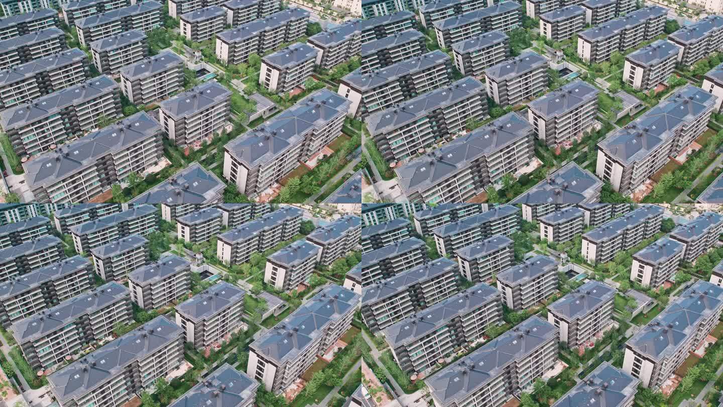 4k郑州高端社区楼盘房地产北龙湖新中式