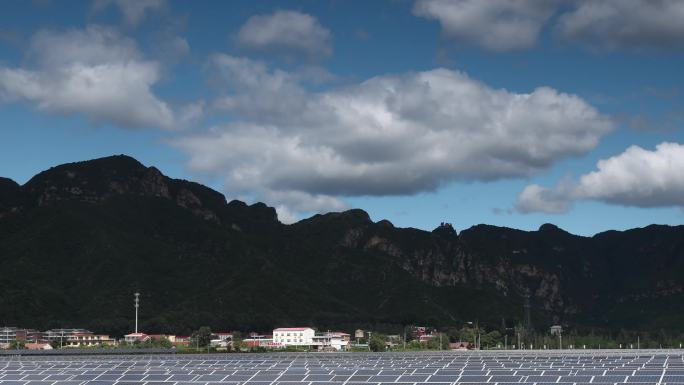 【4K】环保太阳能新能源延时