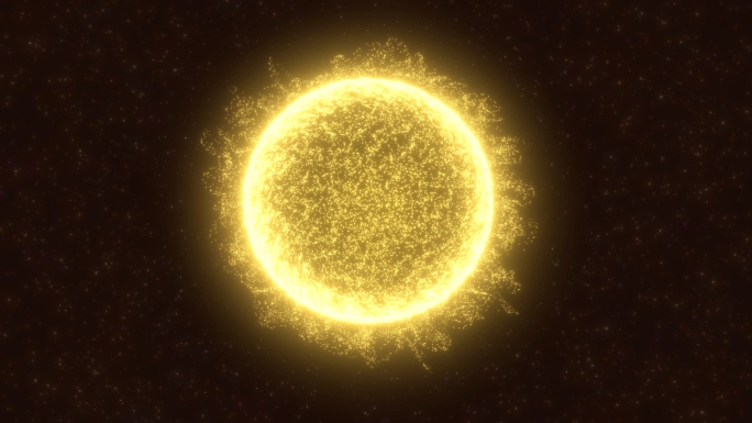 4K·太阳丨黑洞（透明通道）