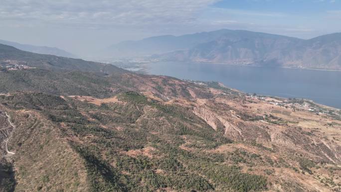 云南 攀枝花 大理地形地貌 湖水