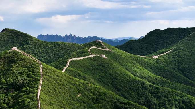 万里长城河北怀来庙港样边长城