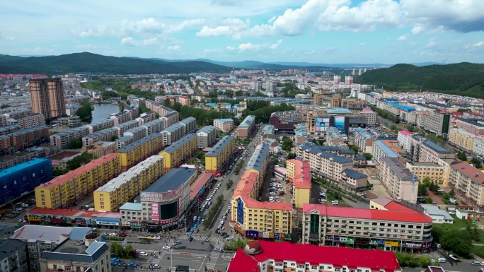 伊春市 伊美区 天华大桥 百货大楼