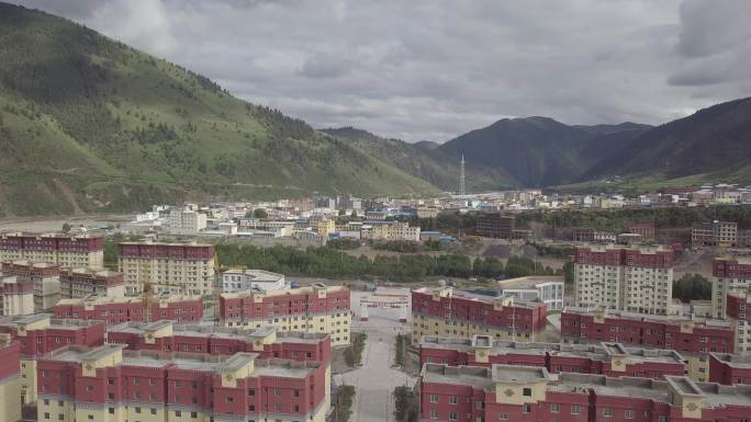 西藏内乌齐航拍11-4k-源素材25帧