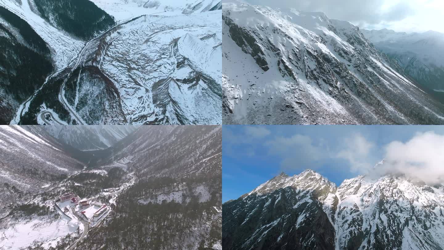 西藏墨脱公路航拍3