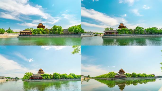 北京角楼大范围延时8k