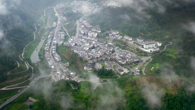 乡镇云海（内含原始素材）