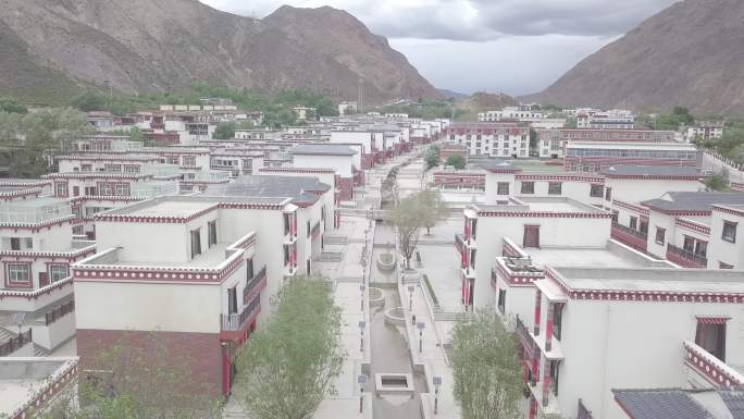 西藏吉塘察雅航拍14-4k-源素材25帧